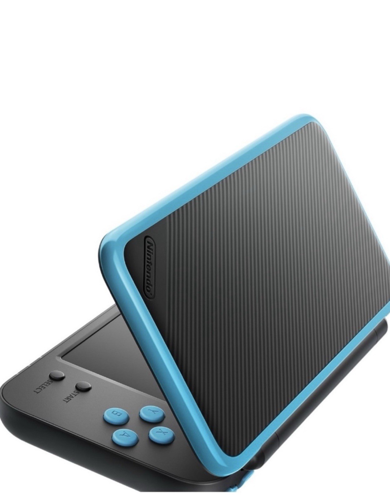 Nintendo New 3DS XL Black Blue Wi-Fi Handheld Console with Headphone Jack