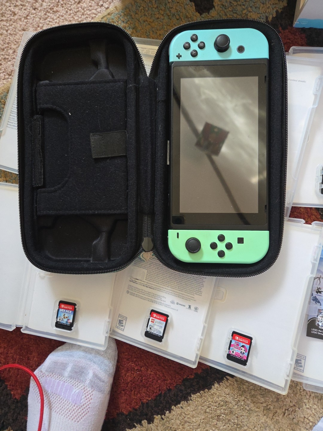 Nintendo Switch HAC-001(-01) Animal Crossing:New Horizon SpecialEdition 13 Games