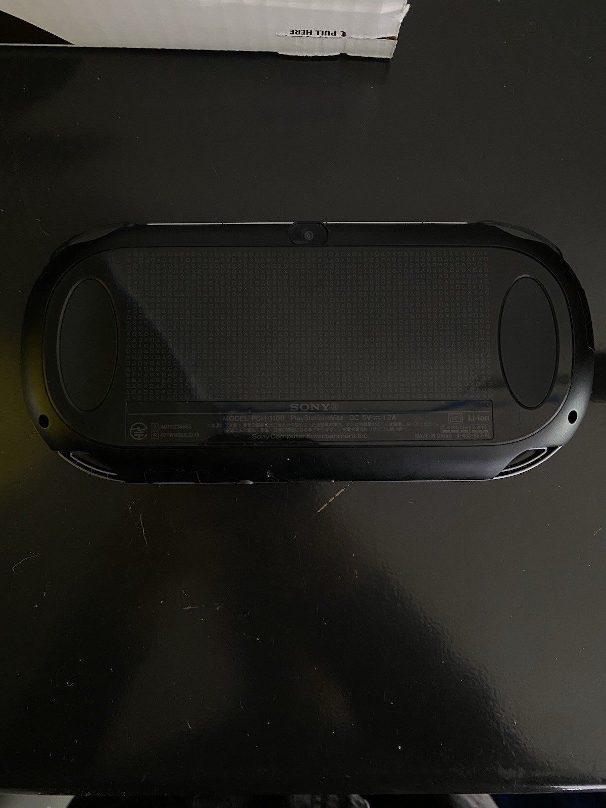 PSVita 1000 Crystal Black OLED With 8gb Storage Card