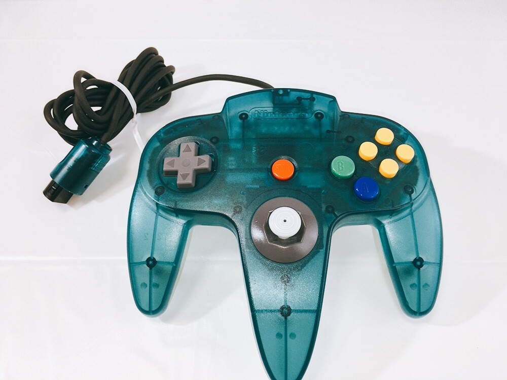 Nintendo 64 Home Console – Clear Blue, Boxed, Working Tested