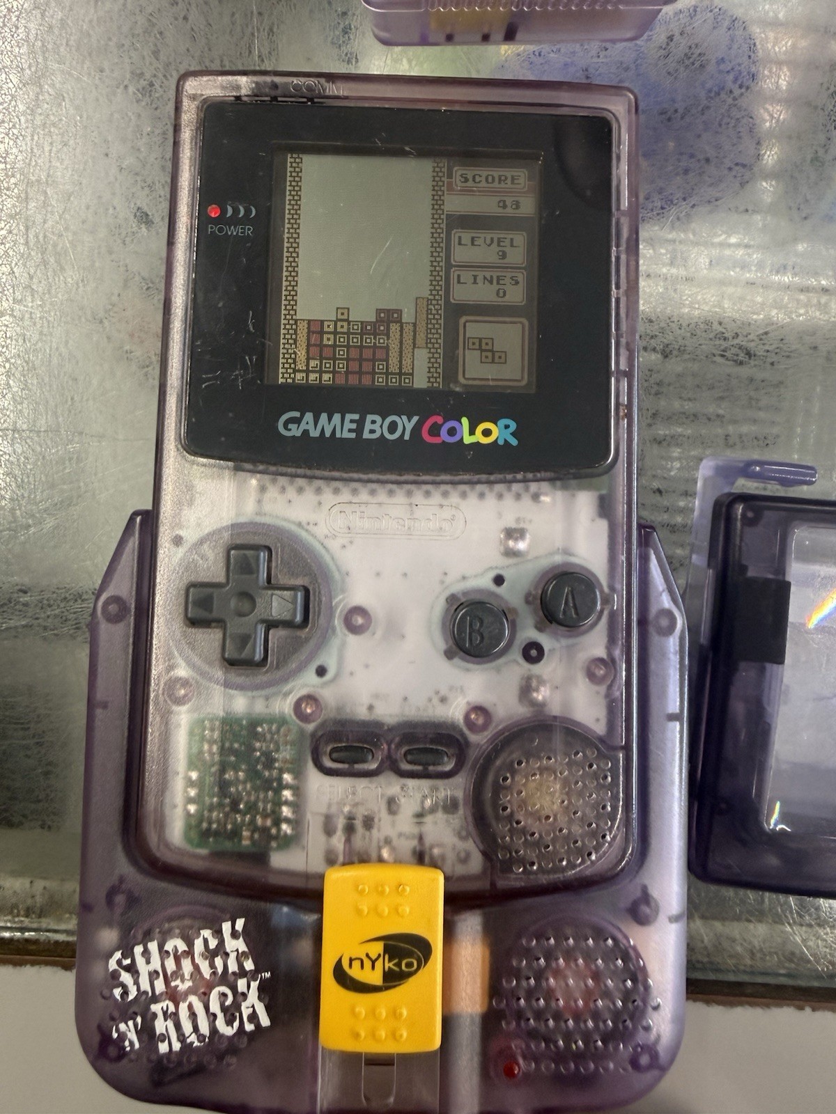 Nintendo Game Boy Color Handheld System – Atomic Purple Bundle