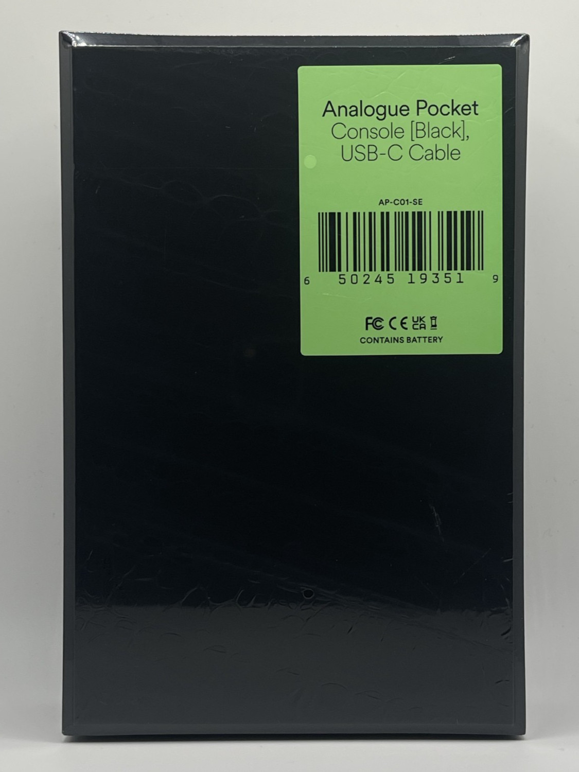 Analogue Pocket Handheld Console [black] AP-C01-SE [mint]