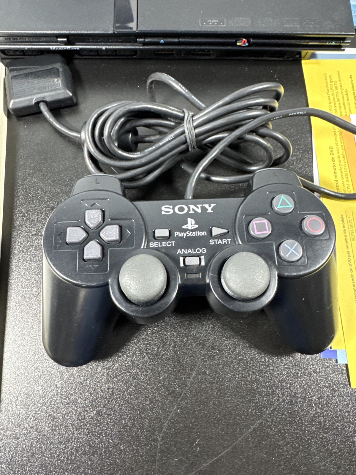 Sony PlayStation 2 PS2 Slim Black Console SCPH-70012 Complete in Box