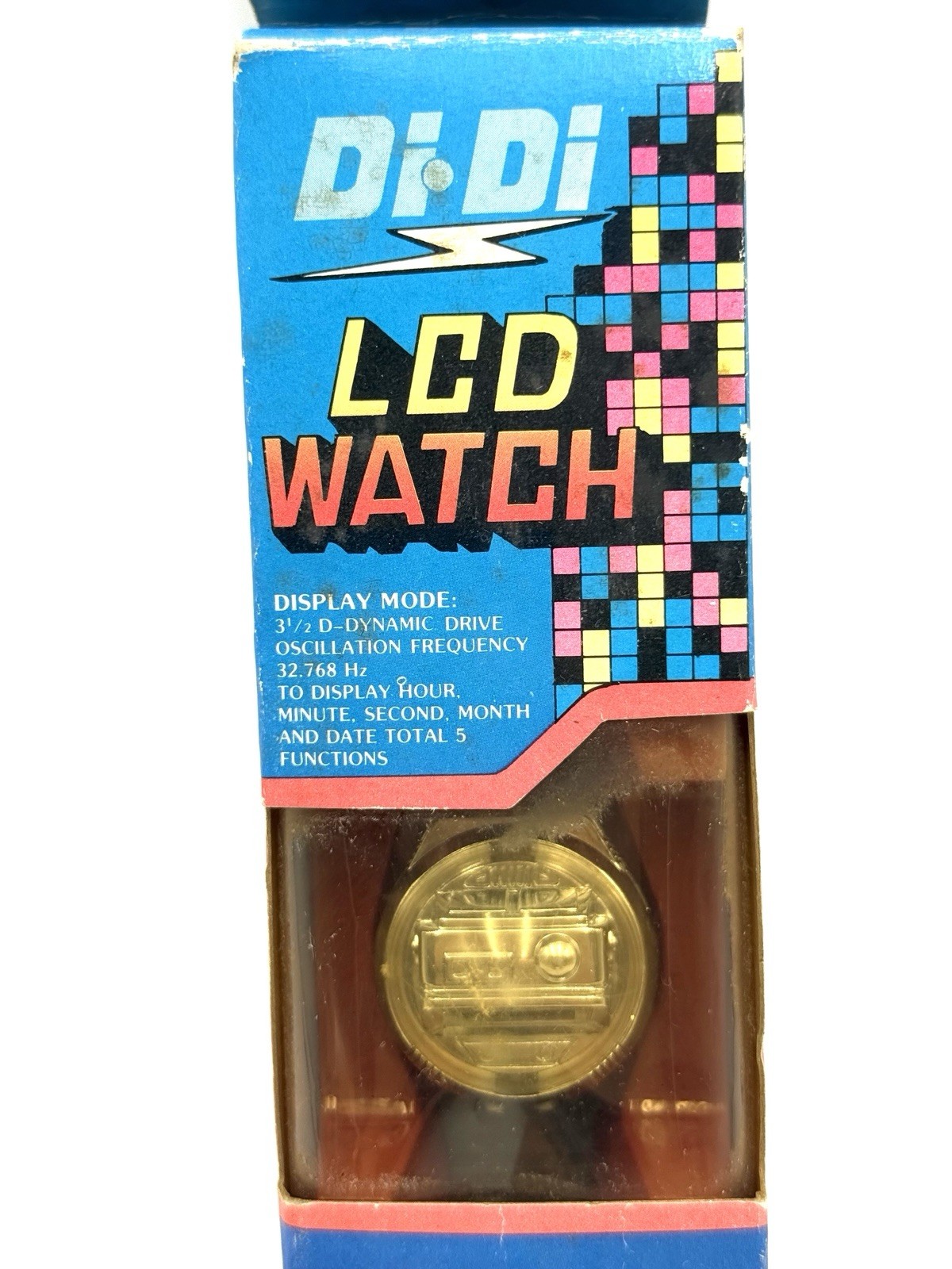 Lcd Watch Robot Sferic Watch New Old Stock 80s Transformers Era# NIB FT7