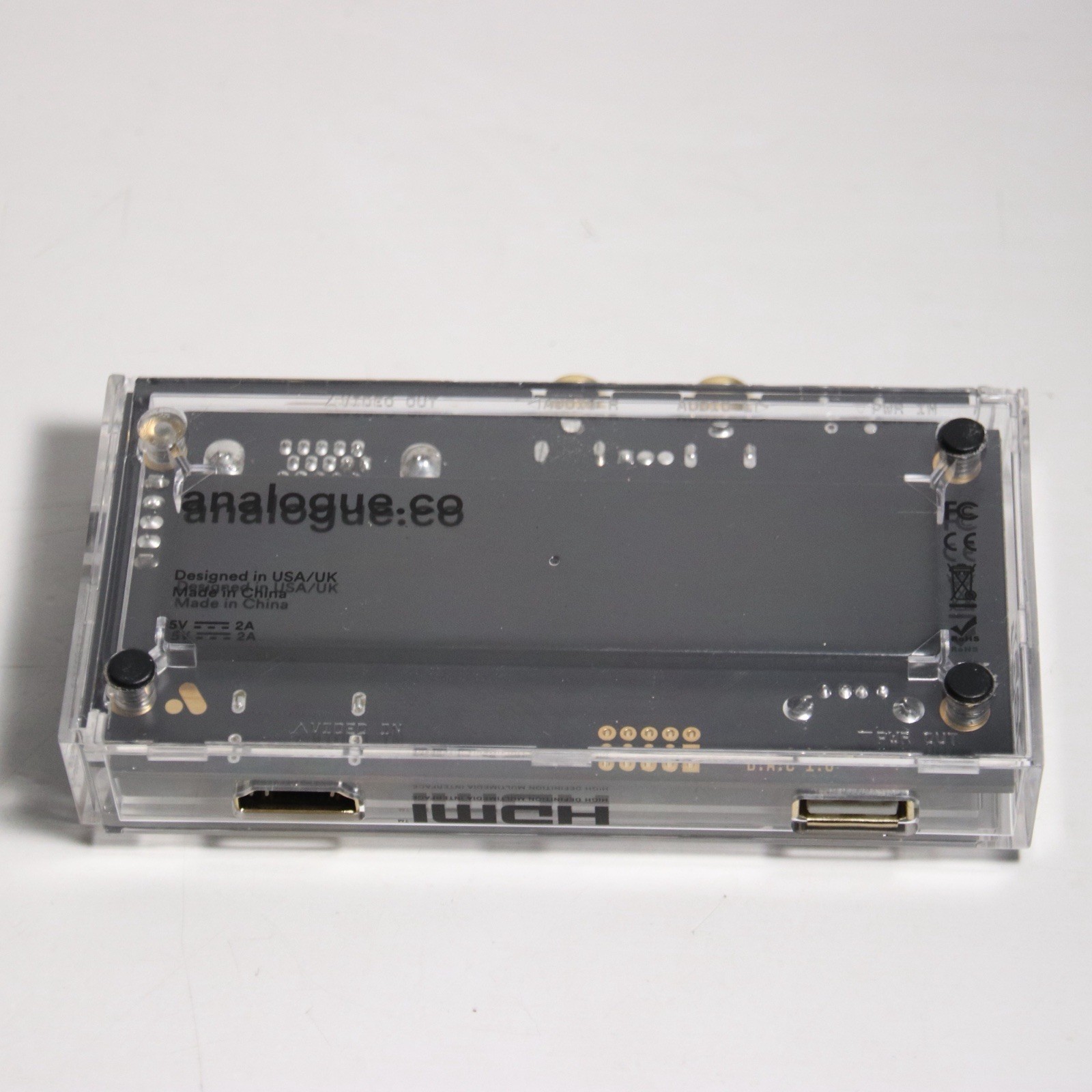 Analogue DAC AV Accessory for Super NT & Mega SG CRT Hookup