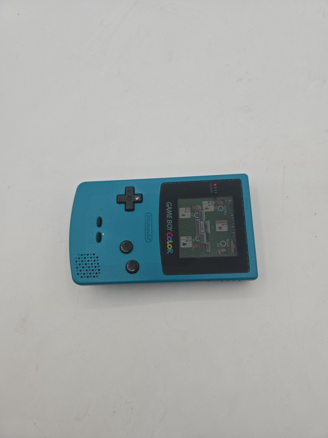 Nintendo Game Boy Color Handheld Game Console Teal Excellent Cond Bundle Game