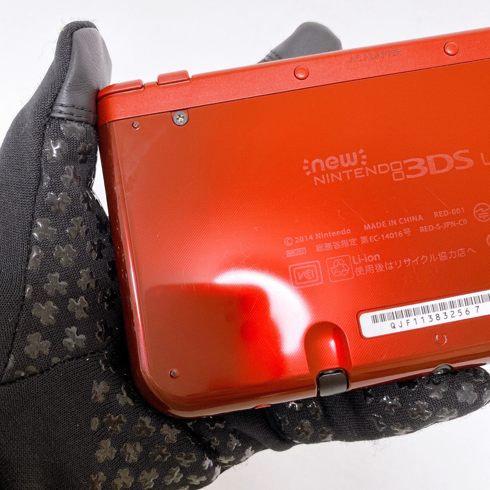 New Nintendo 3DS LL XL Metallic Red Console Stylus Japan Tested Working Rank S