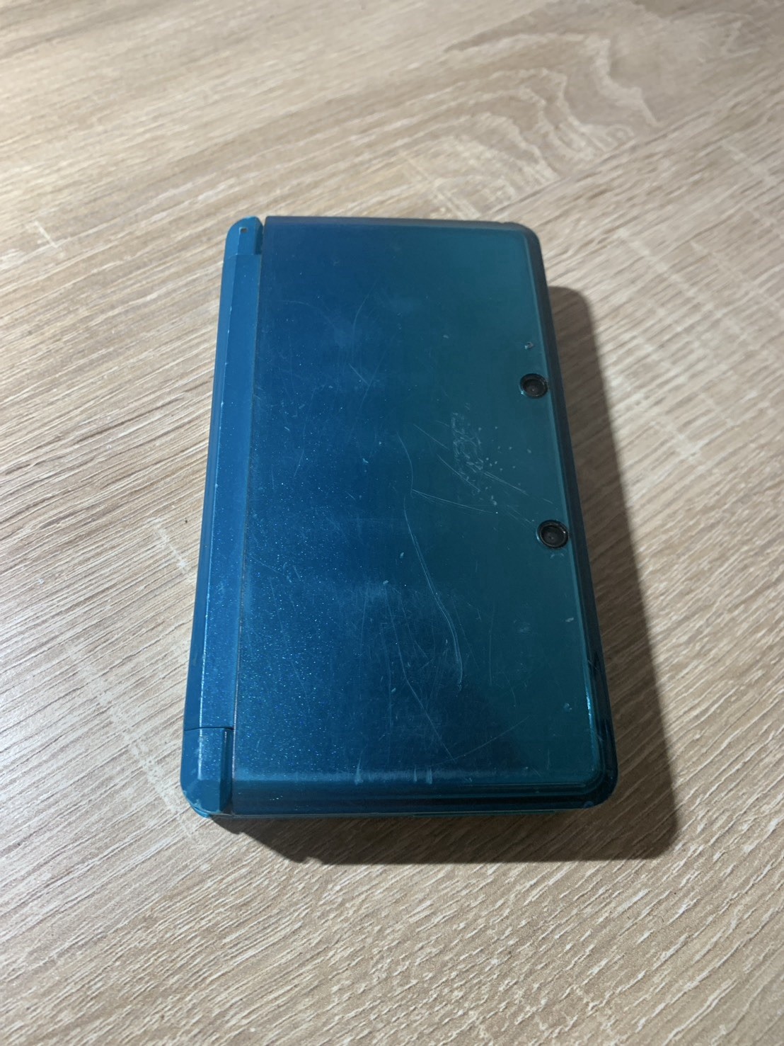 1808 Nintendo 3DS Aqua Blue For Parts