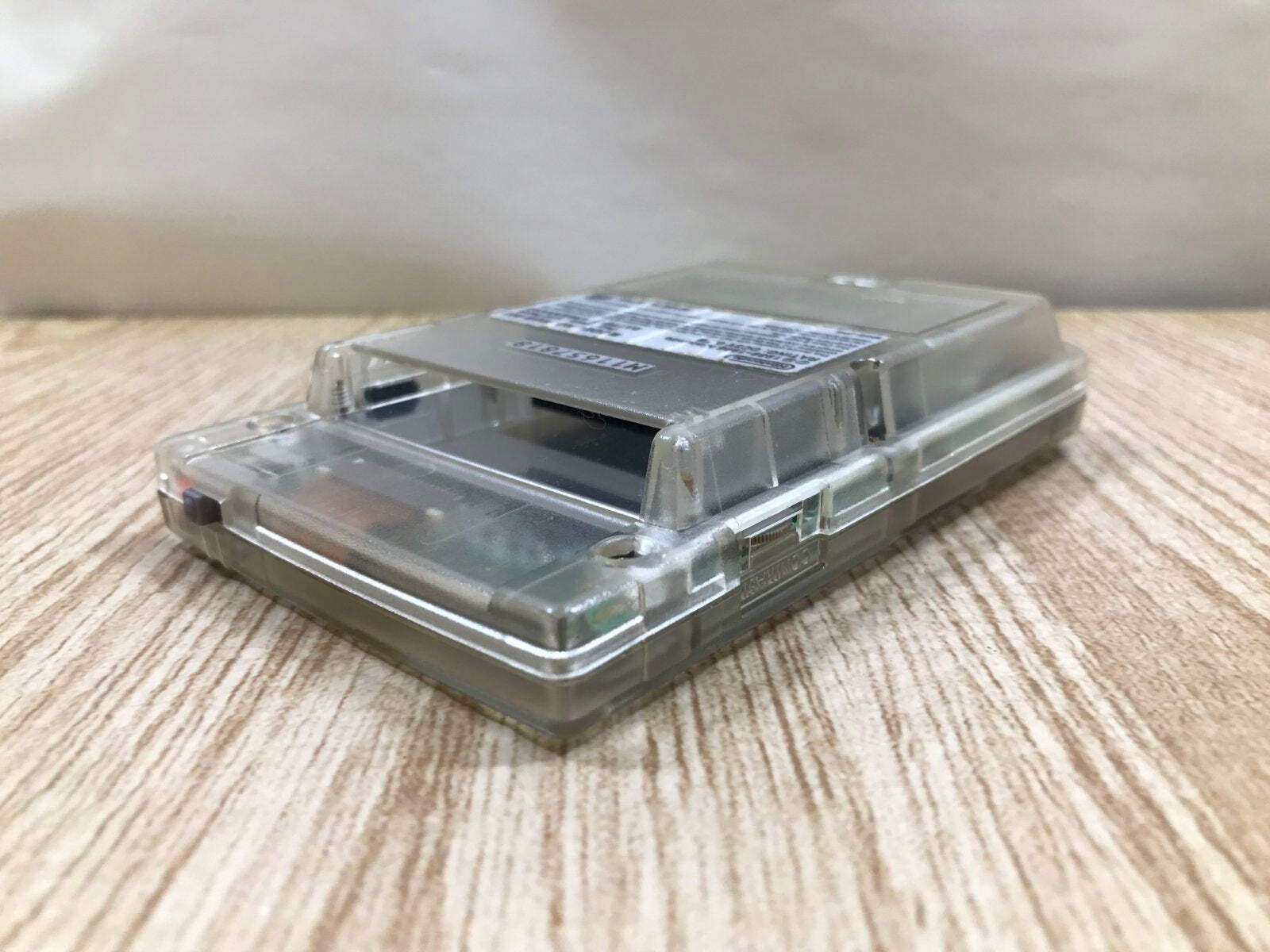 GameBoy Pocket Skeleton Famitsu Model-F Console Japan – Tested Working LH1017