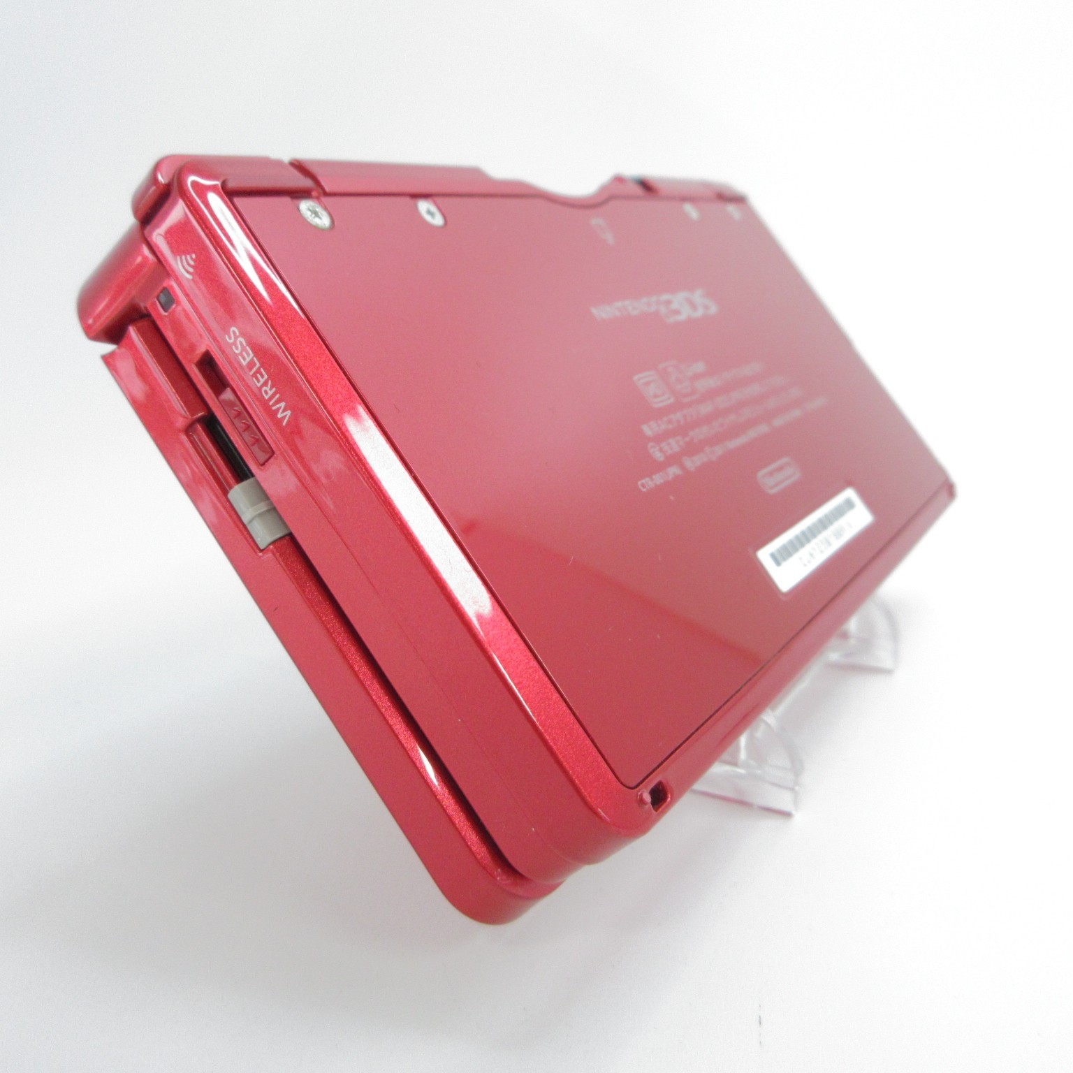 【Near Mint】Nintendo 3DS Metallic Red Console ONLY Japanese Edition #RET0213/06