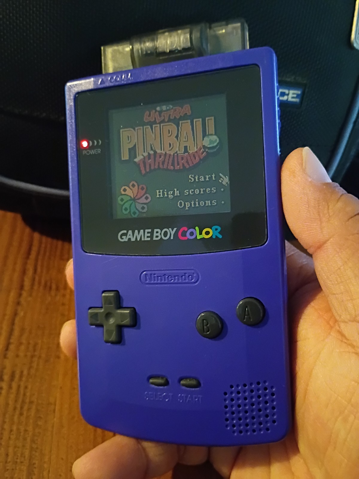 Nintendo Game Boy Color Blue Bundle w/ 4 Games, Accessories FREE SHIPPING