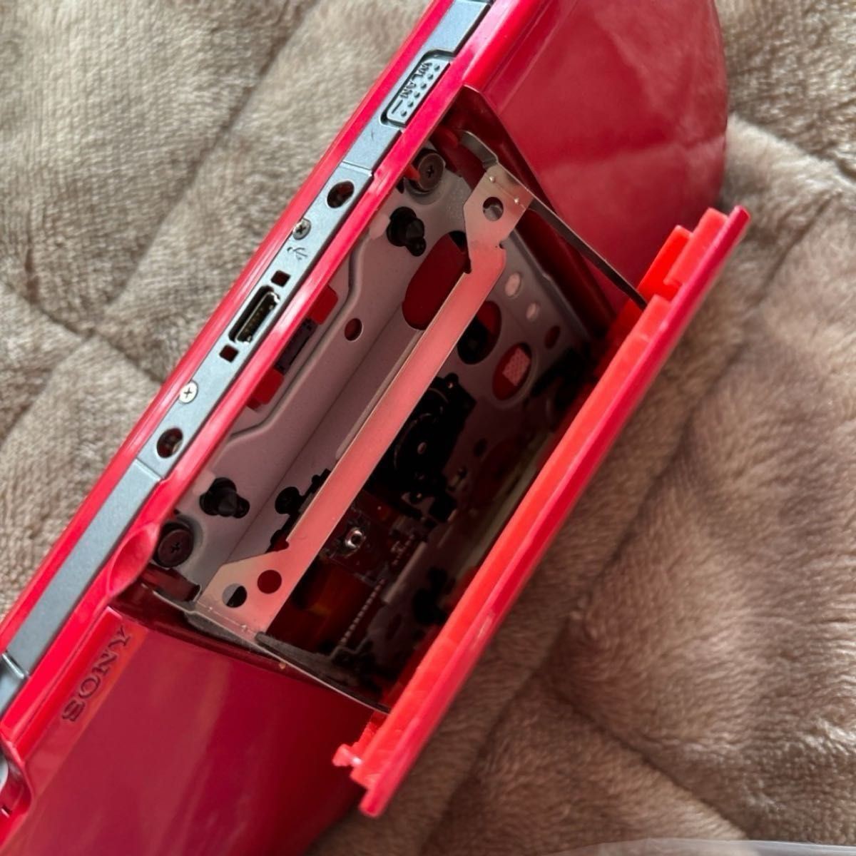 Sony PSP-3000 RR Pink with Box & Unopened Manual, Nice Condition