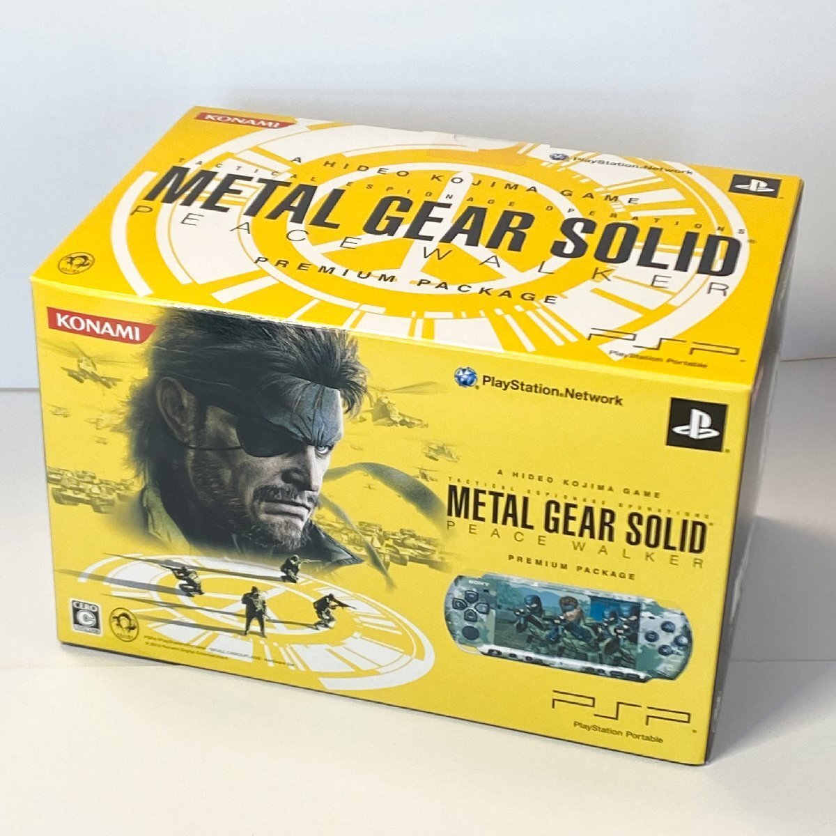 NEW PSP Metal Gear Solid Peace Walker MGS SEALED Premium Package Hideo Kojima
