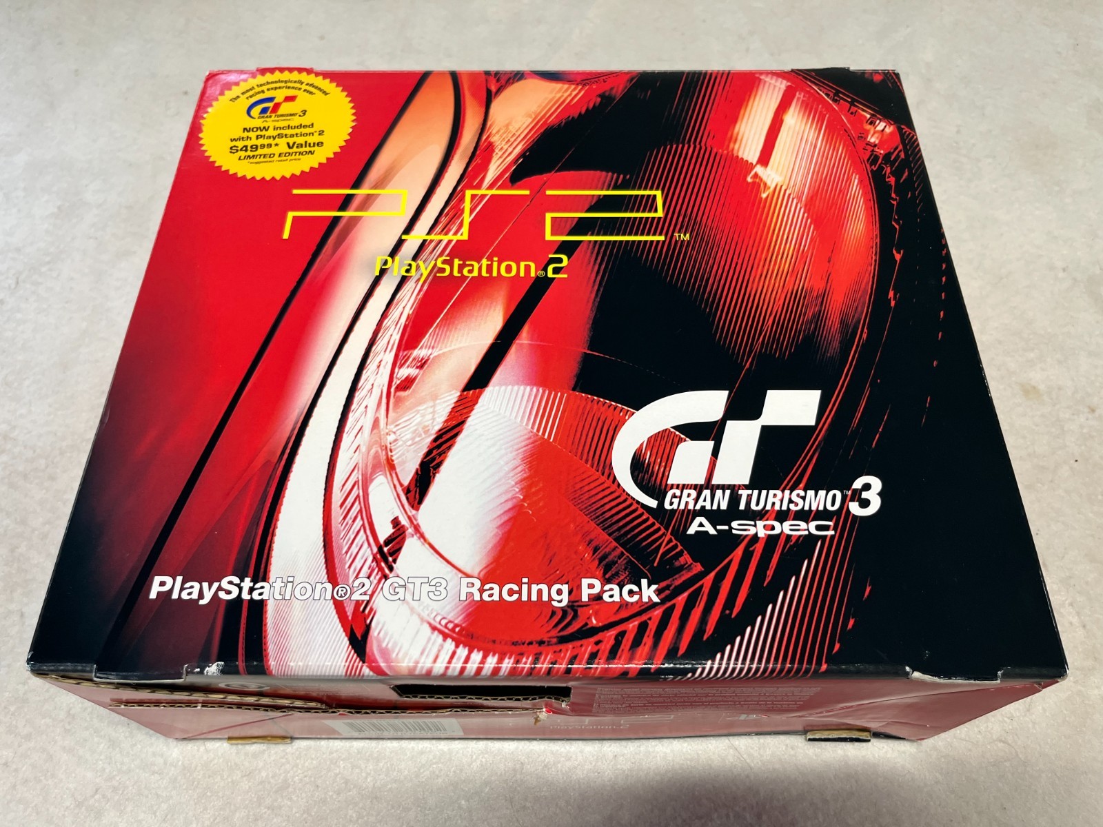 Sony Playstation 2 GT3 Racing Pack PS2 Console System 35001 Opened Original BOX