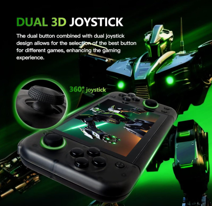 Retro Handheld RG50XX-Portable GBC, Arcade, PSP Gaming Console with LINUX System