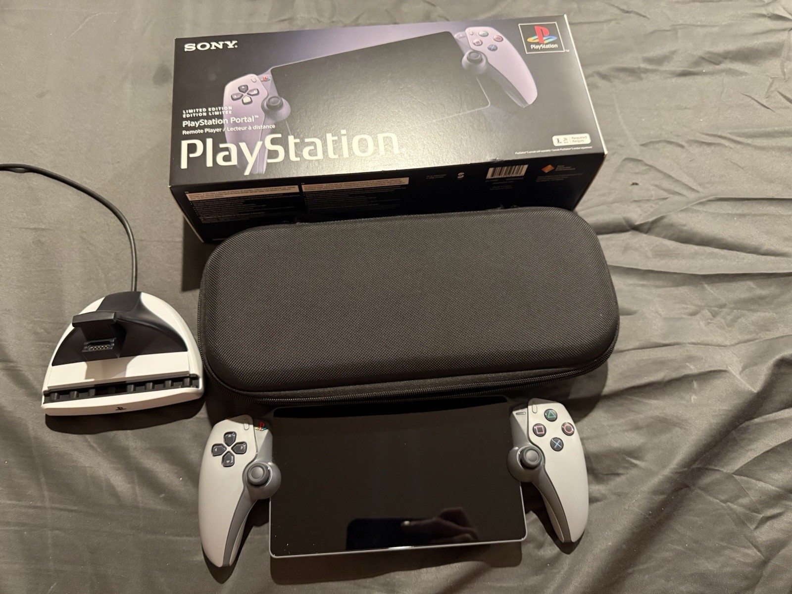 PlayStation Portal 30th Anniversary Edition with Case and Charging Dock