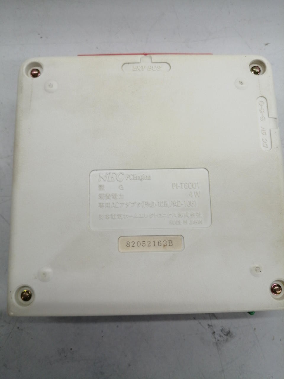 PC Engine Model PI TG001 NEC