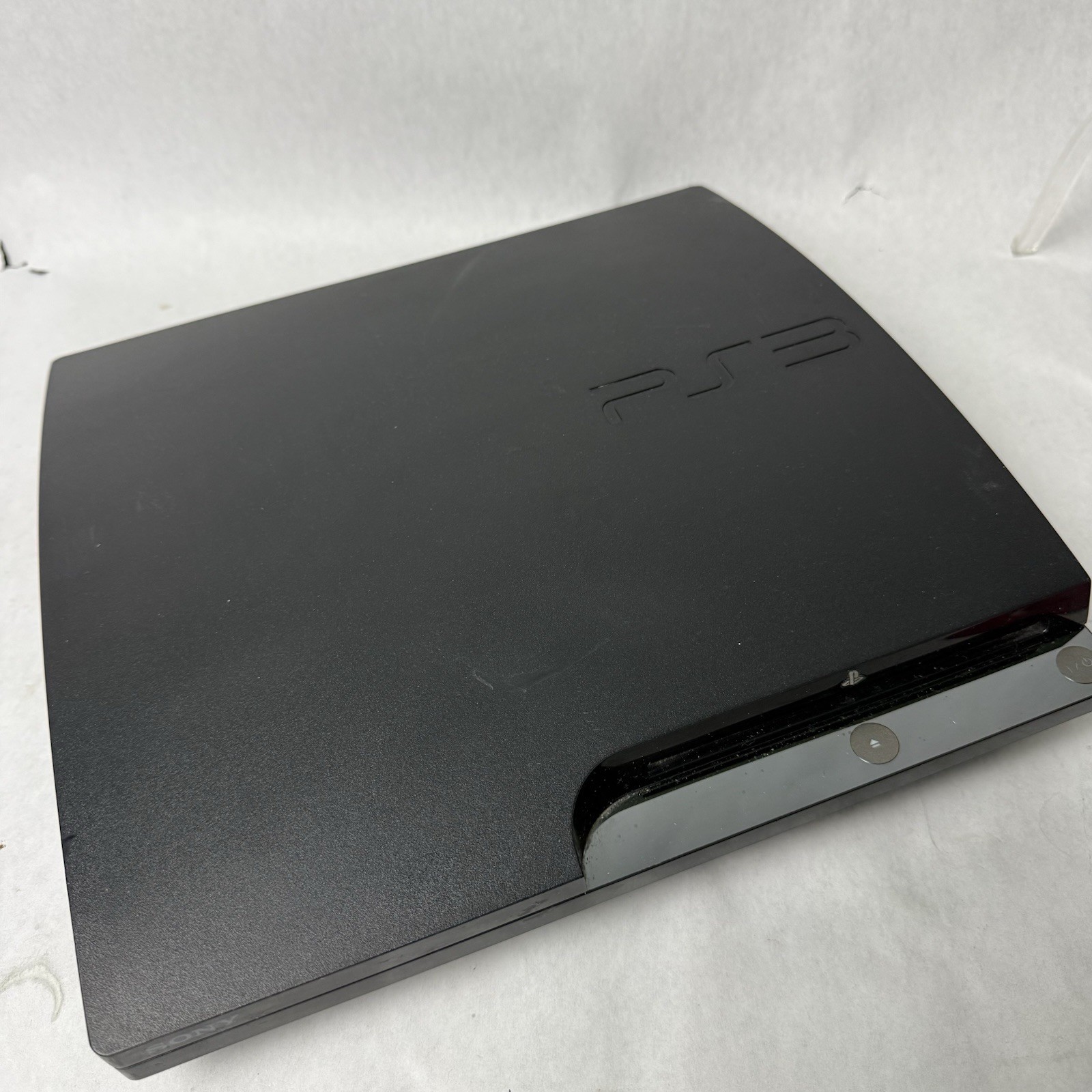Sony PlayStation 3 PS3 Slim Black Video Game Console Power Tested