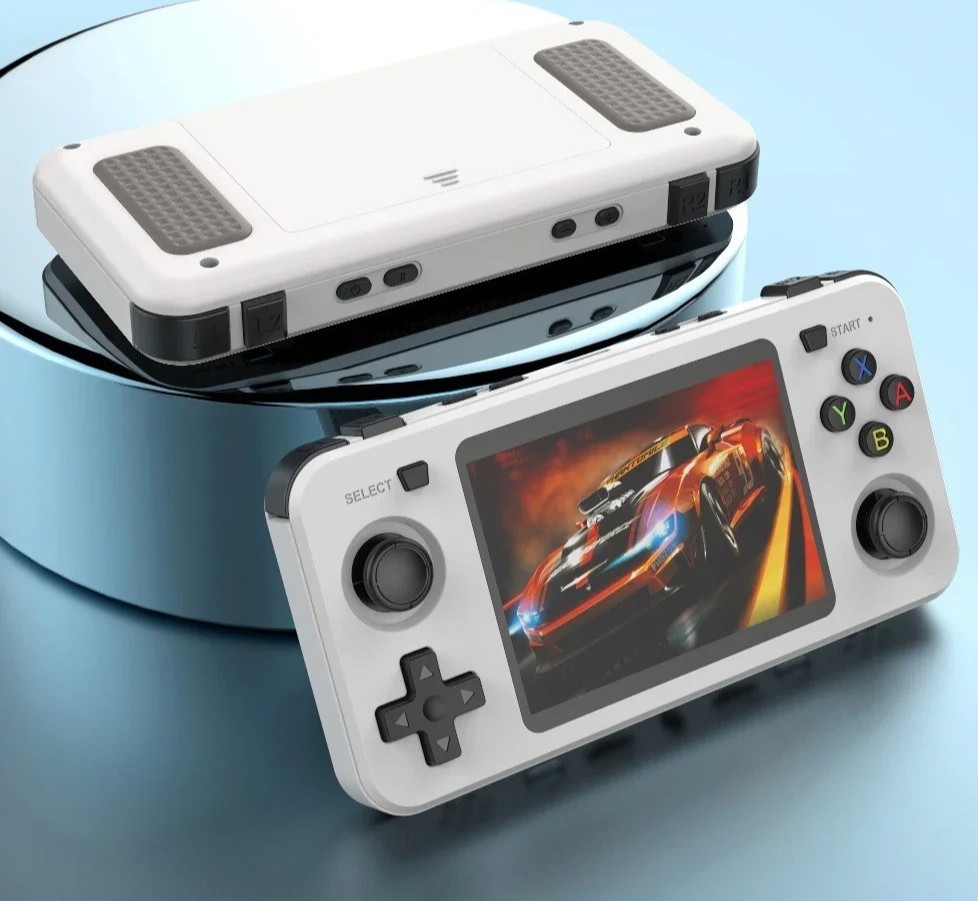 New R36H Retro Handheld Gaming Console Device 3.5″ IPS Screen 64-128 GB Storage