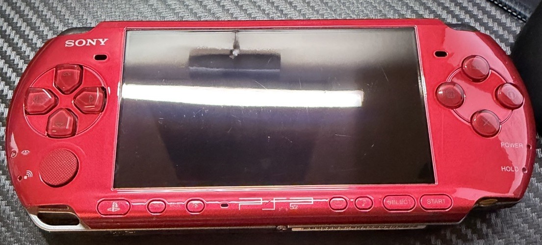 Sony PSP-3000 Radiant Red Handheld System