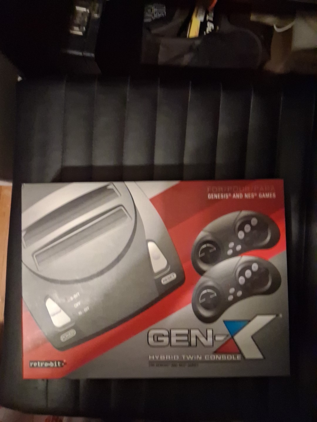 Retro-Bit Gen X Hybrid Twin Console For NES and Genesis Games