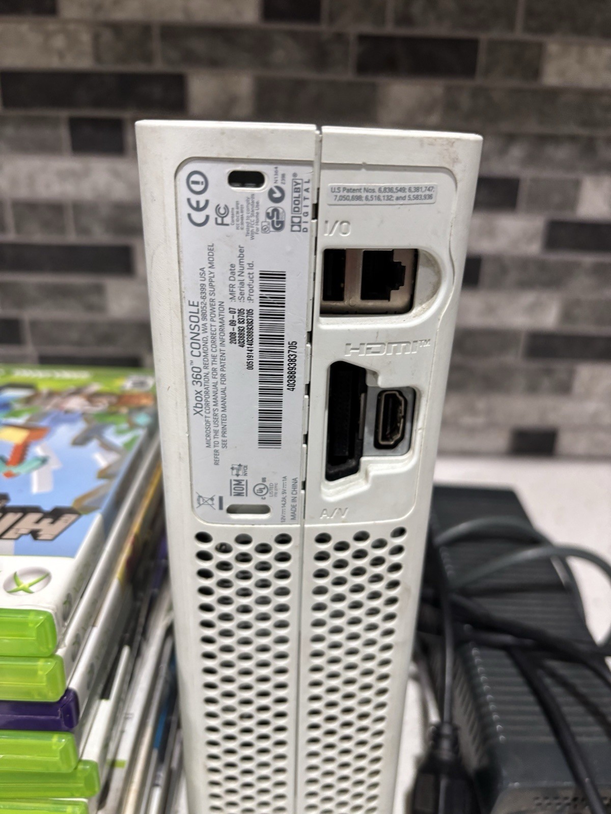 Xbox 360 Pro? White Lot With 13 Games Tested Working *READ*