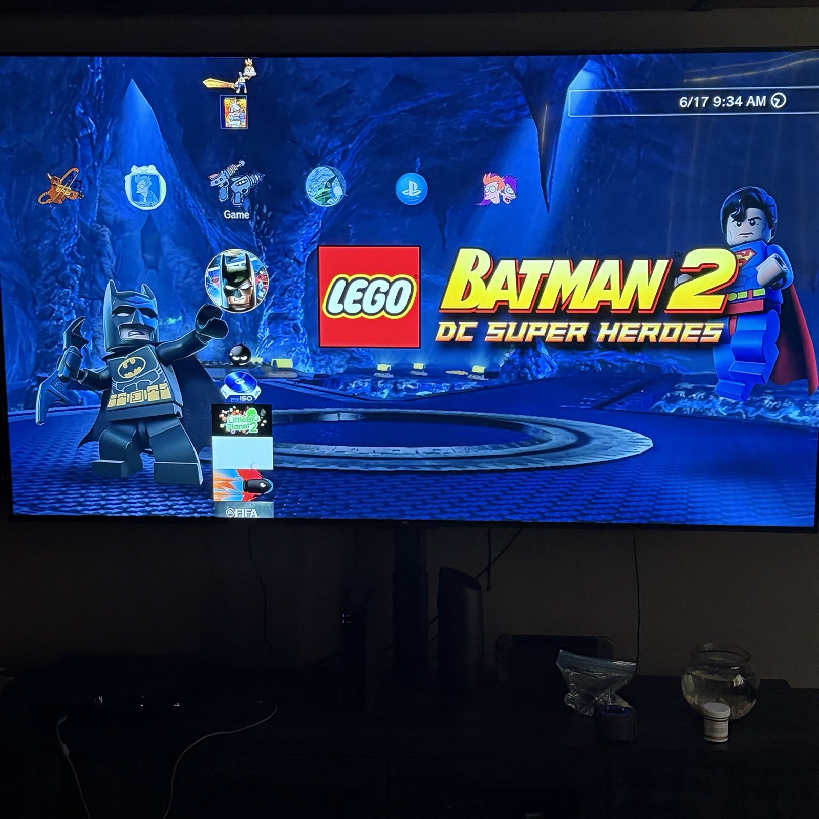 J41Lbr0k3n PS3 Slim Black Console W/ 2 Controllers, HDMI & Power Cable!