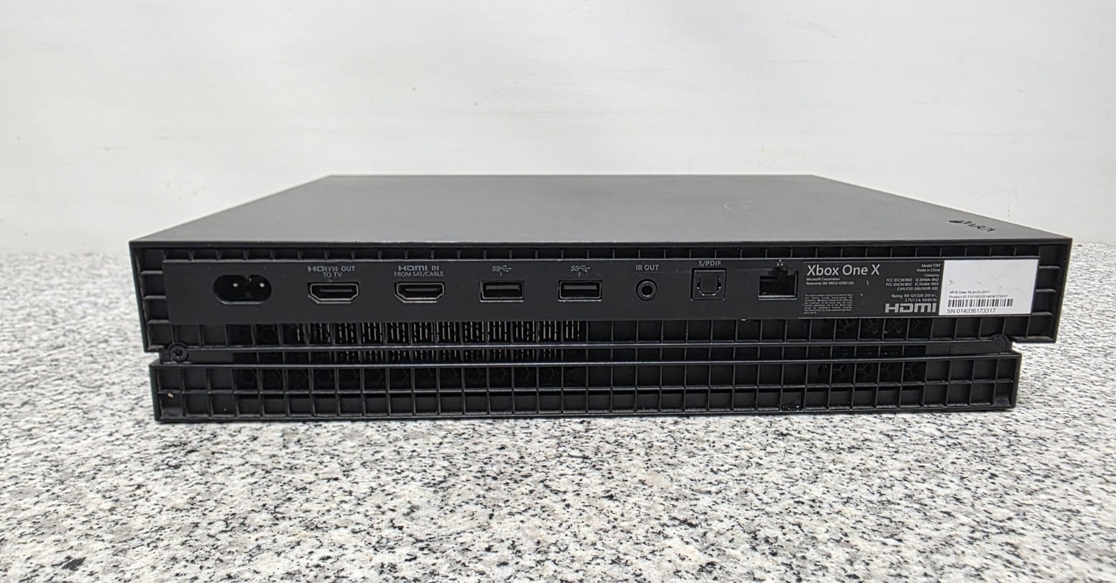 Microsoft Xbox One X Black Home Video Game Console 4K UHD