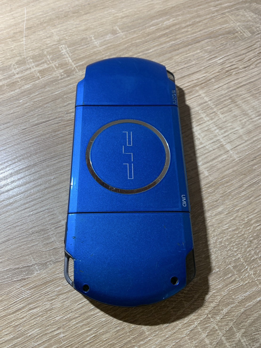 1005 Sony PlayStation PSP 3000 Vibrant Blue For Parts
