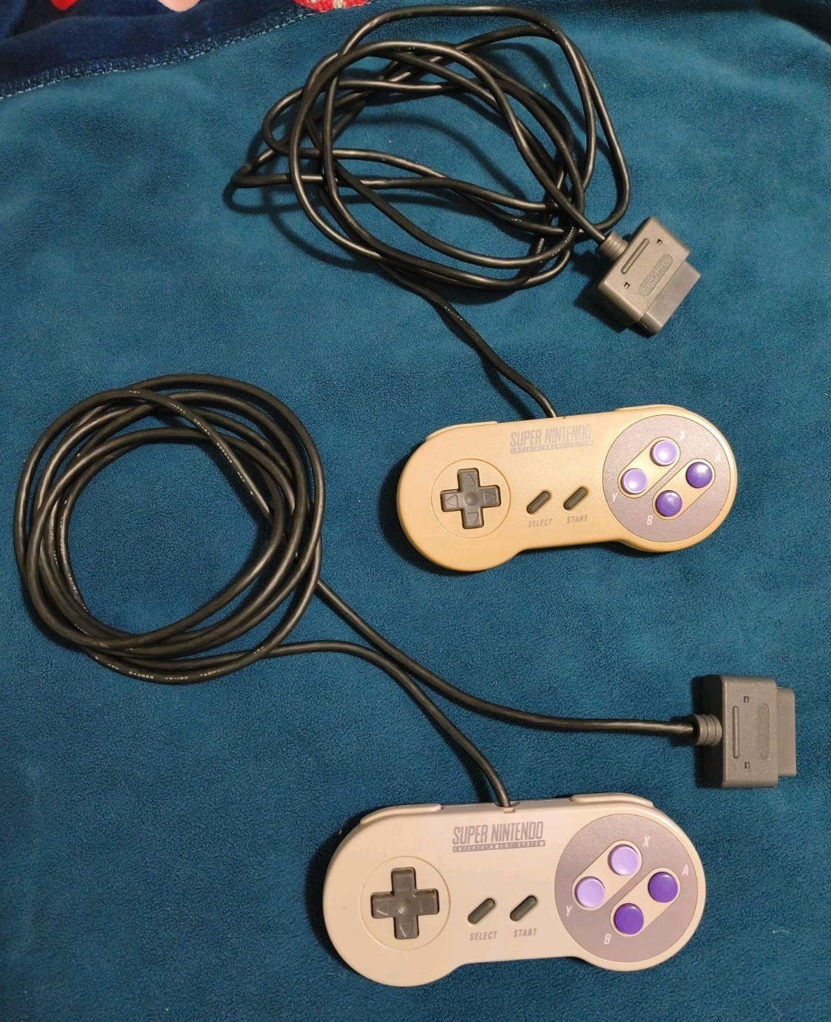 Nintendo SNES SNS-001 Home Console + 2 Controllers & 7 Games Tested Working