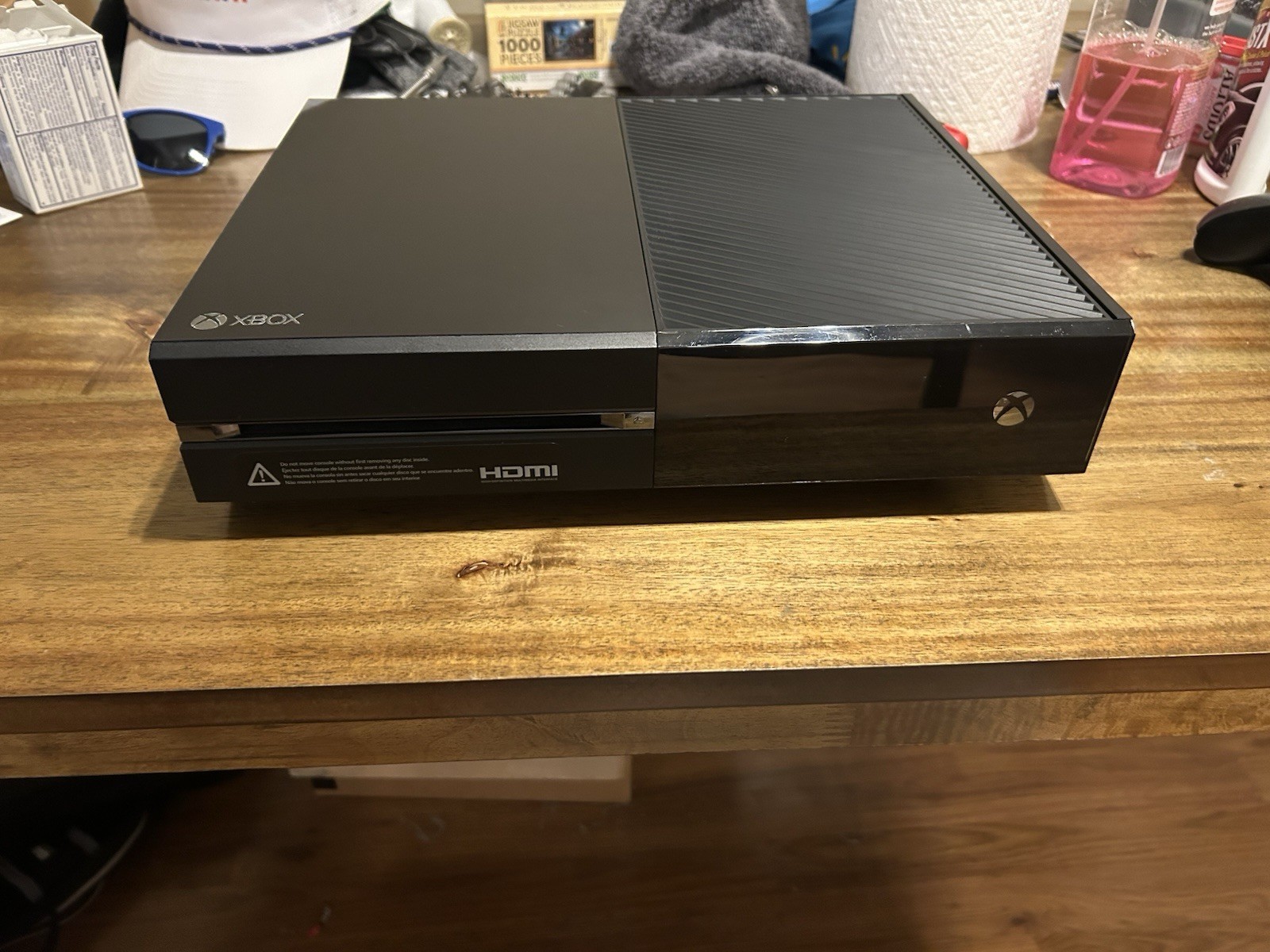 Xbox One 500GB Console + Controller + HDMI + Power Cable – Good Condition