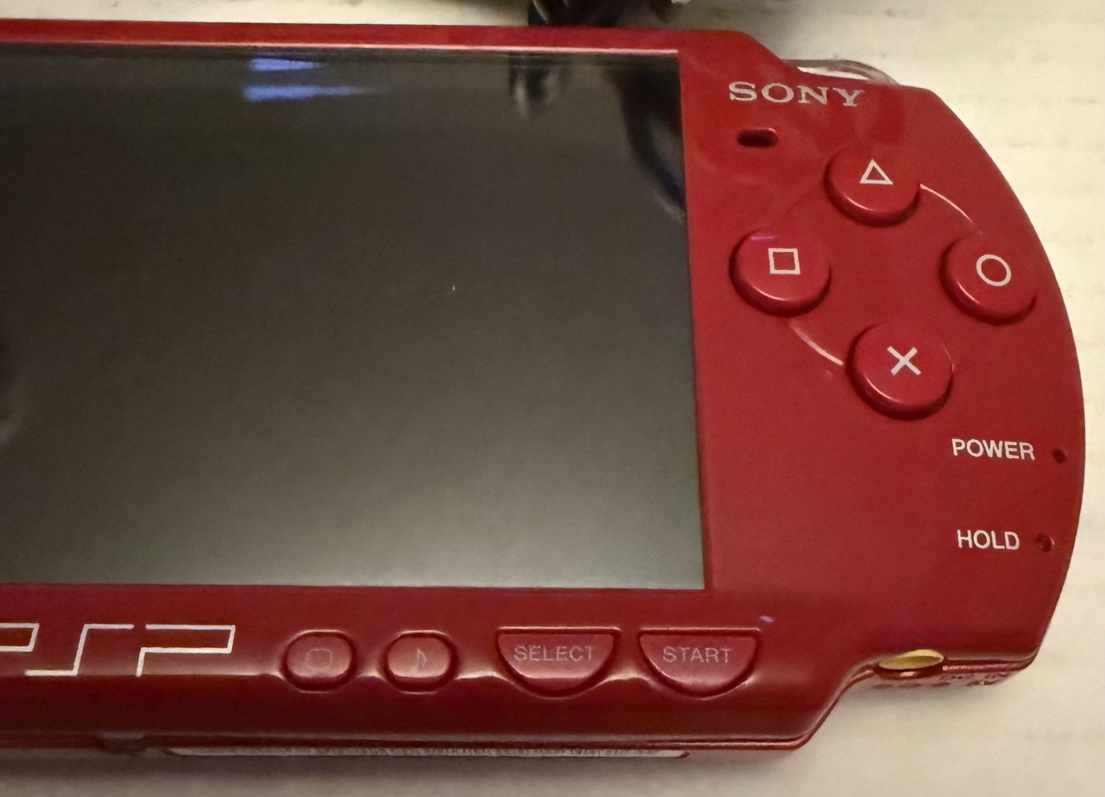 Sony PSP God Of War Limited Edition Console (2001) w OEM Charger – Tested