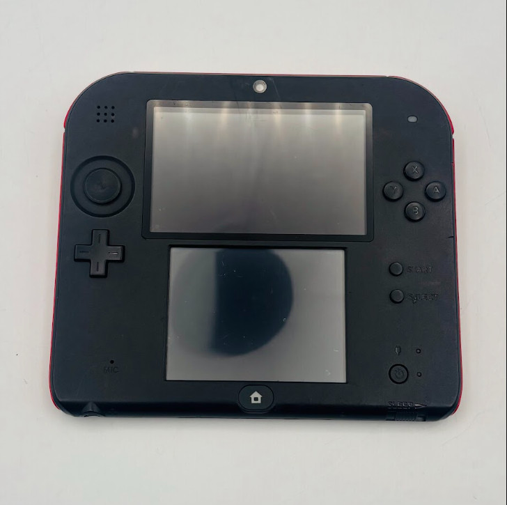 Nintendo 2DS – Crimson Red (Black Faceplate)