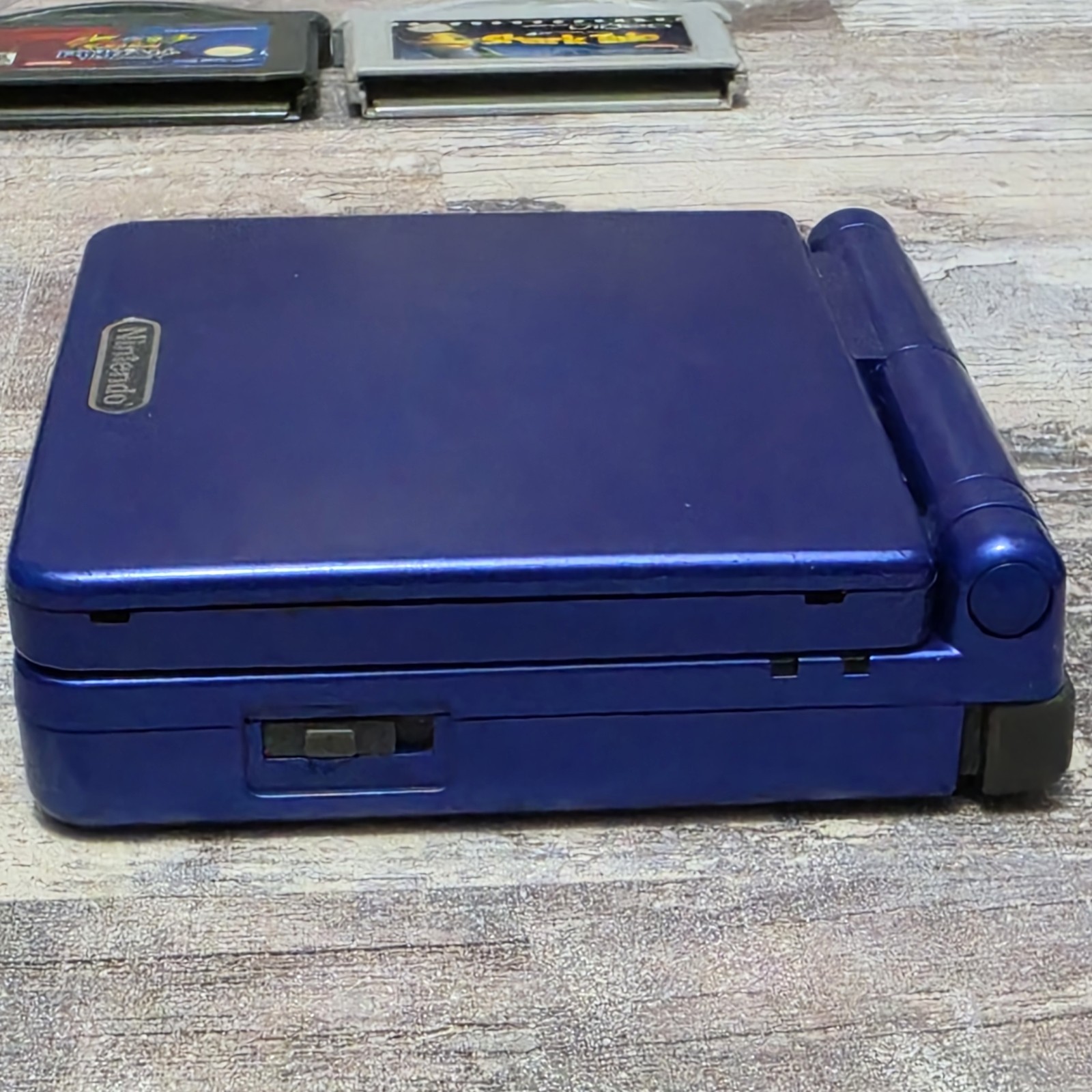 Nintendo GBA SP Console Cobalt Blue AGS 001 Bundle Games – Pokemon Pinball