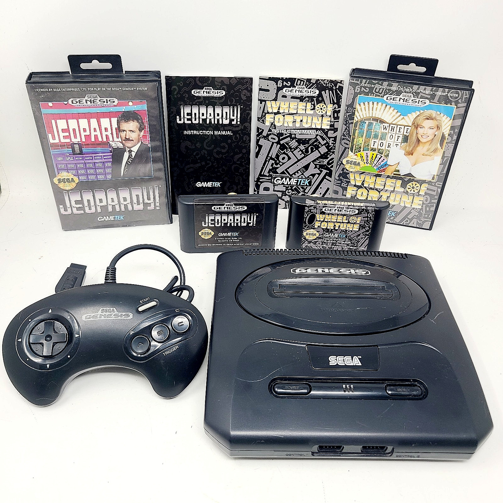 Sega Genesis Model 2 (MK-1631) GAMESHOW Lot Console Controller Tested No Cables