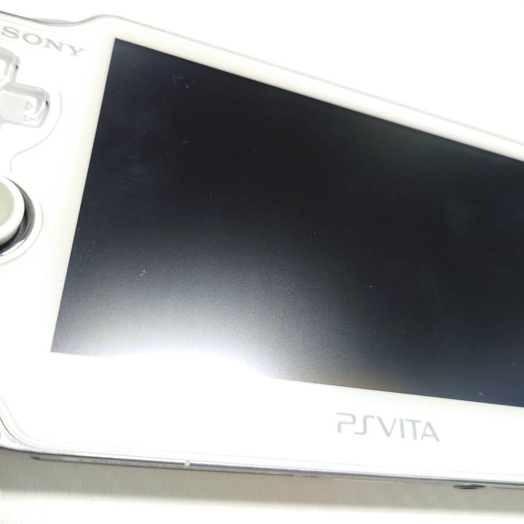 Sony PS Vita PCH-1100 Crystal White 3G/Wi-Fi Boxed Near Mint Complete 7072