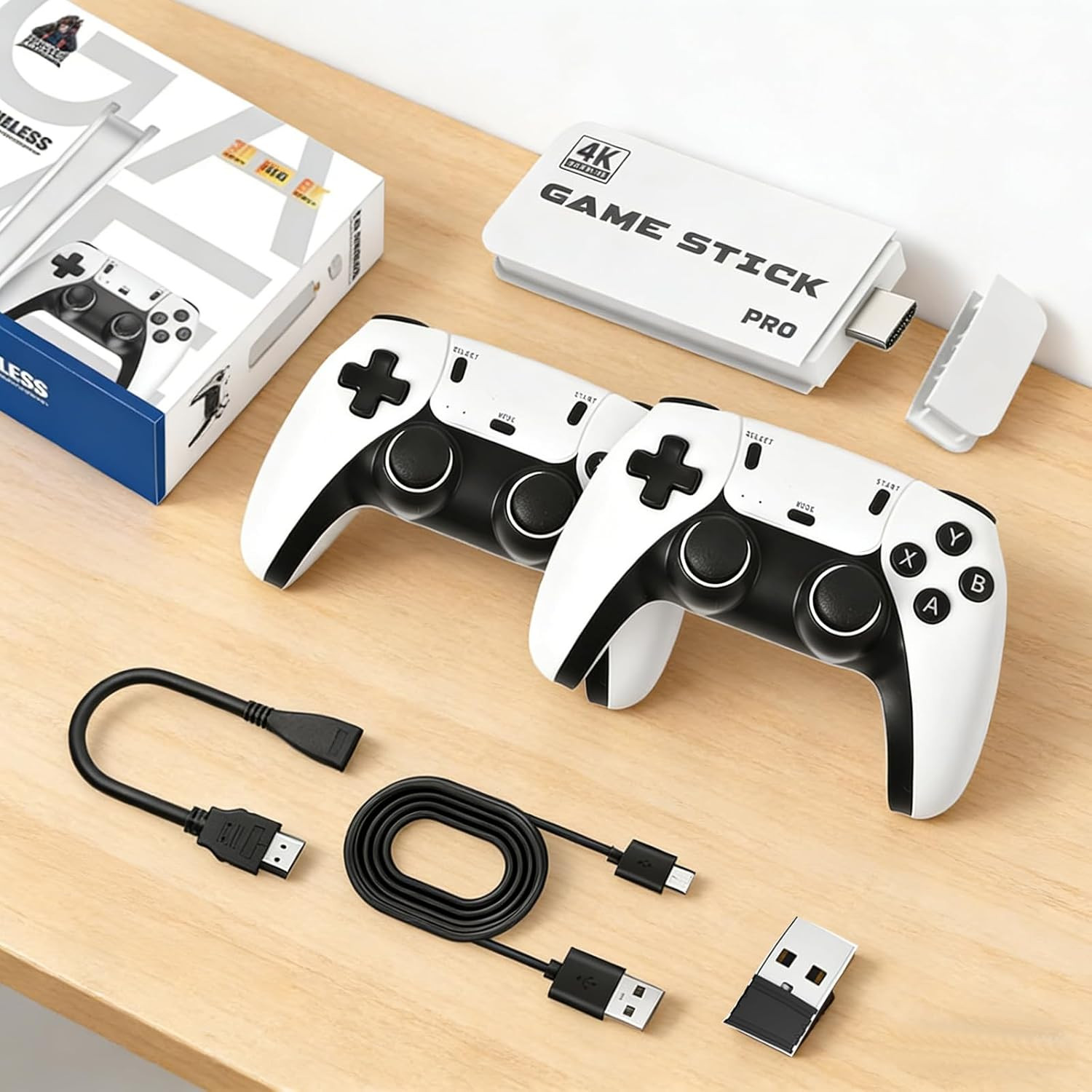 2026 Upgraded M15 Retro , 128GB Retro Gaming Console, Plug & Play HDMI Game Stic