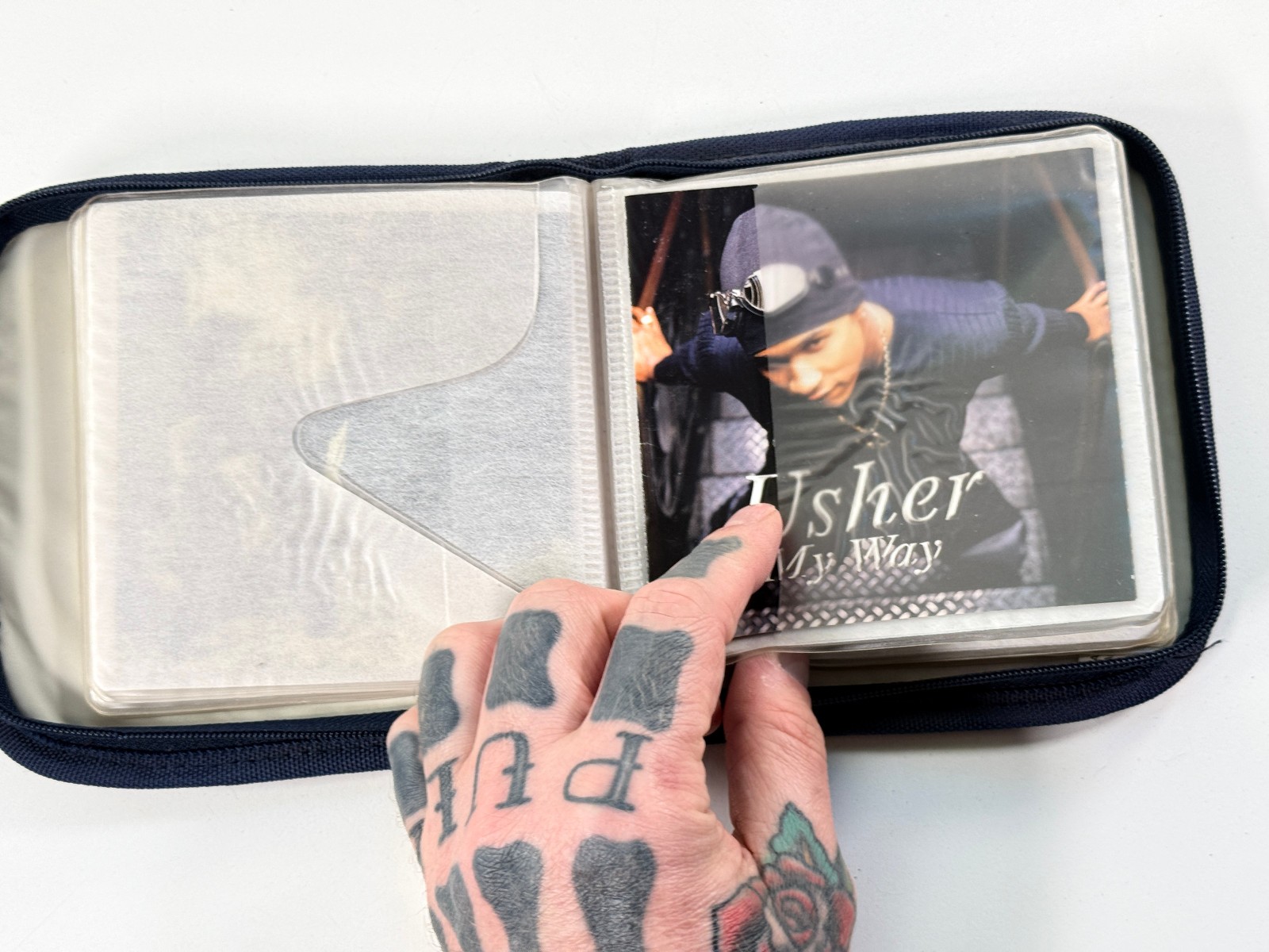 vtg y2k Tommy Hilfiger CD DVD case w/ music booklets