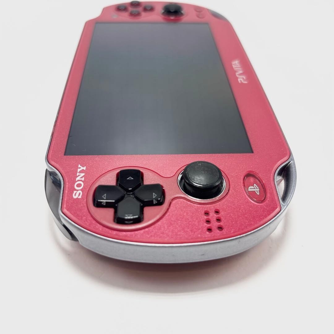 Excellent Condition SONY PS Vita Console PCH 1000 Cosmic Red