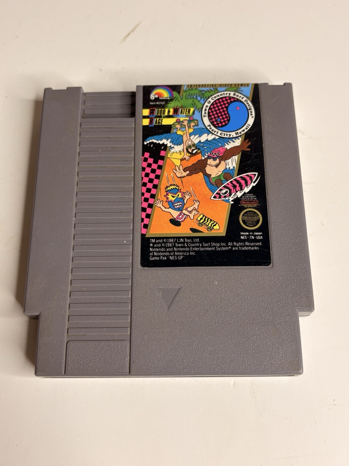 Nintendo NES-001 Gray Video Game Console Tested Working With 5 Games (Zelda)