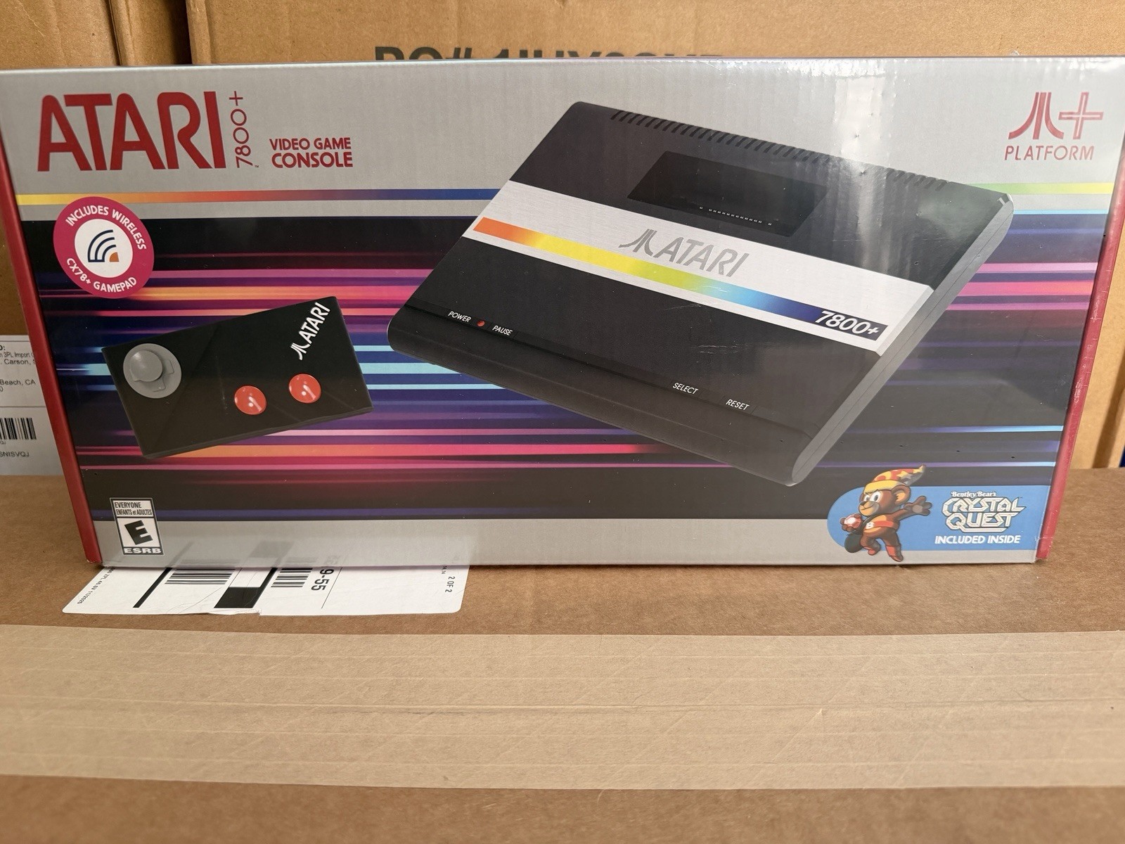 2024 Atari 7800 Plus Official HDMI Console & Wireless Controller 7800+ Sealed