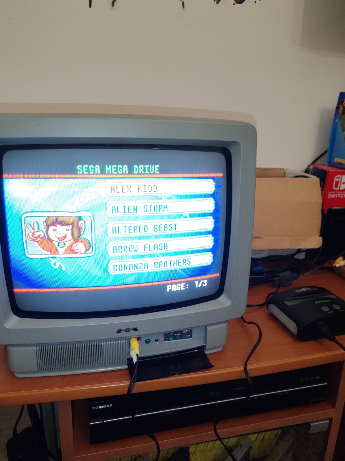 Blaze Sega Mega Drive PAL – NTSC 15 Games Plus Last Battle Pal Mint