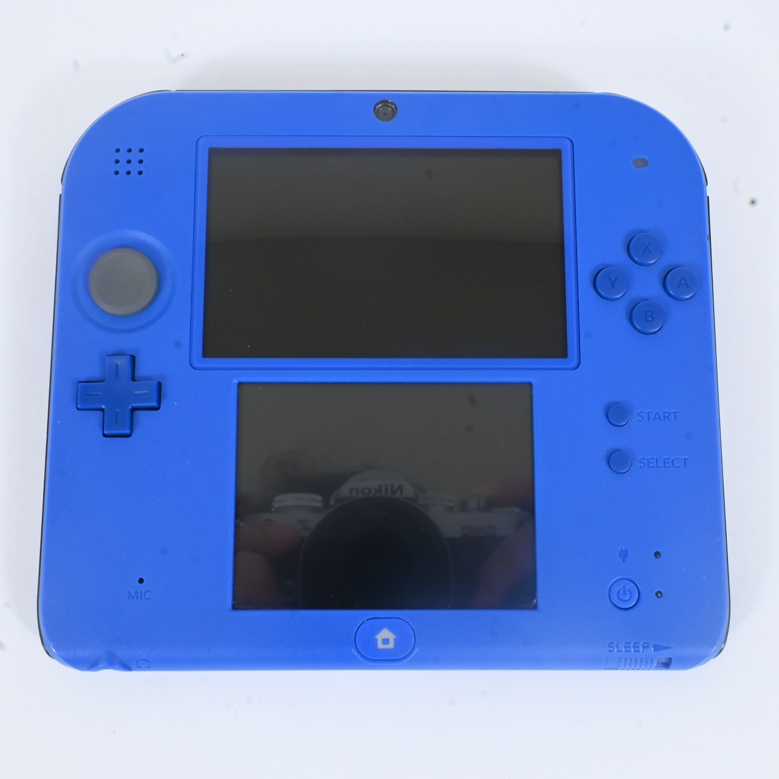 Nintendo 2DS Blue Console FTR-001 Boxed Tested w/ Mahjong DS NTSC-J