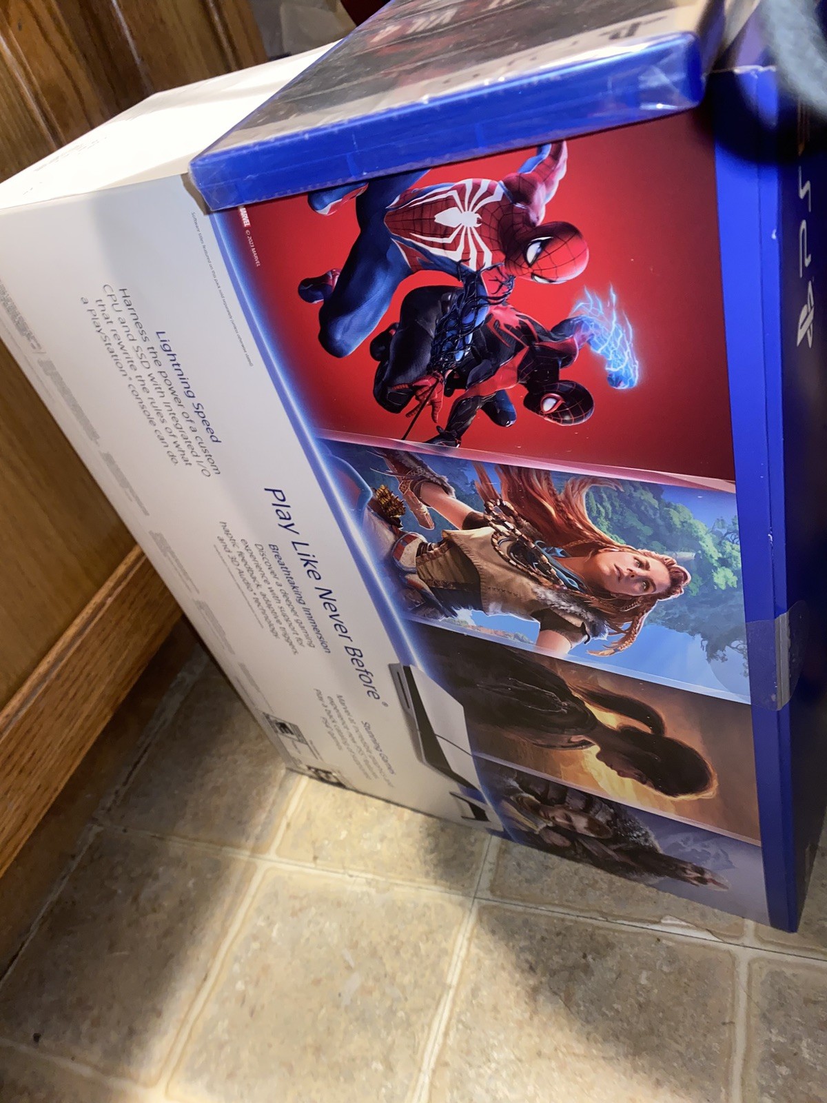 Sony PS5 4K UHD Console with Controller, Wi-Fi, Blu-Ray, HDMI, USB-C 825GB