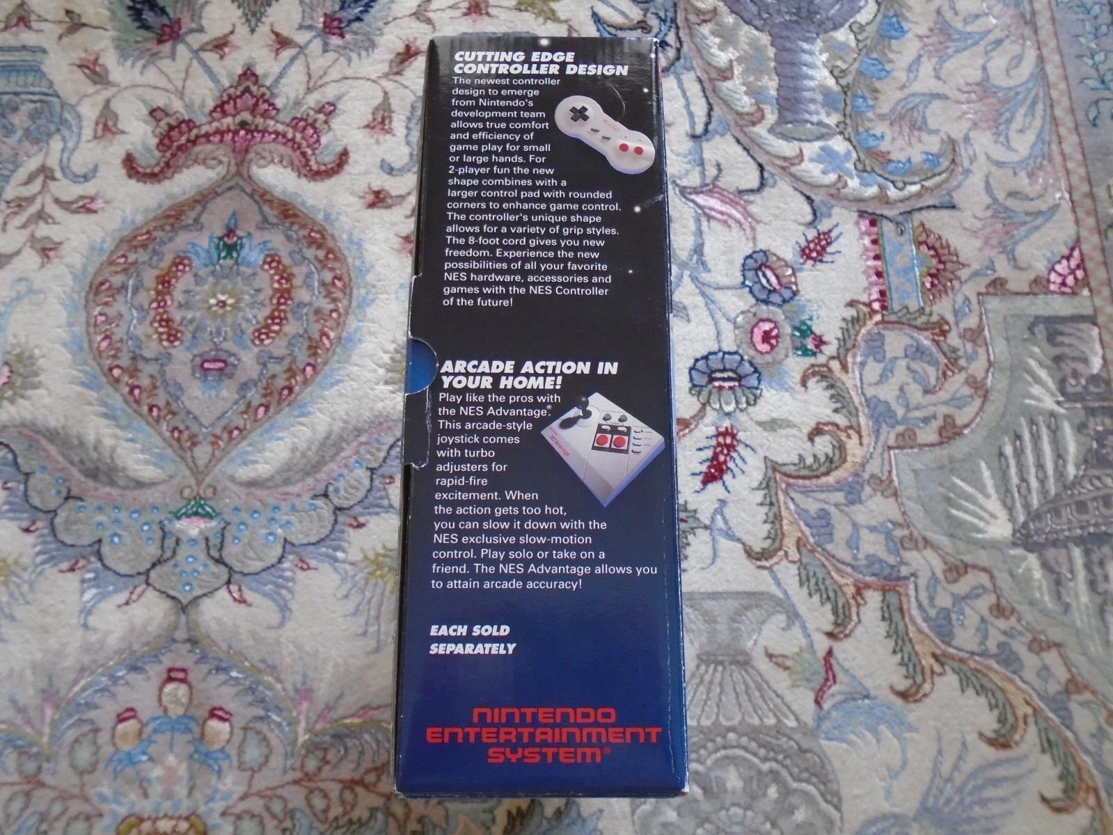 TOP LOADER NES Console NES-101 w/ BOX, controller, cables, nintendo TESTED