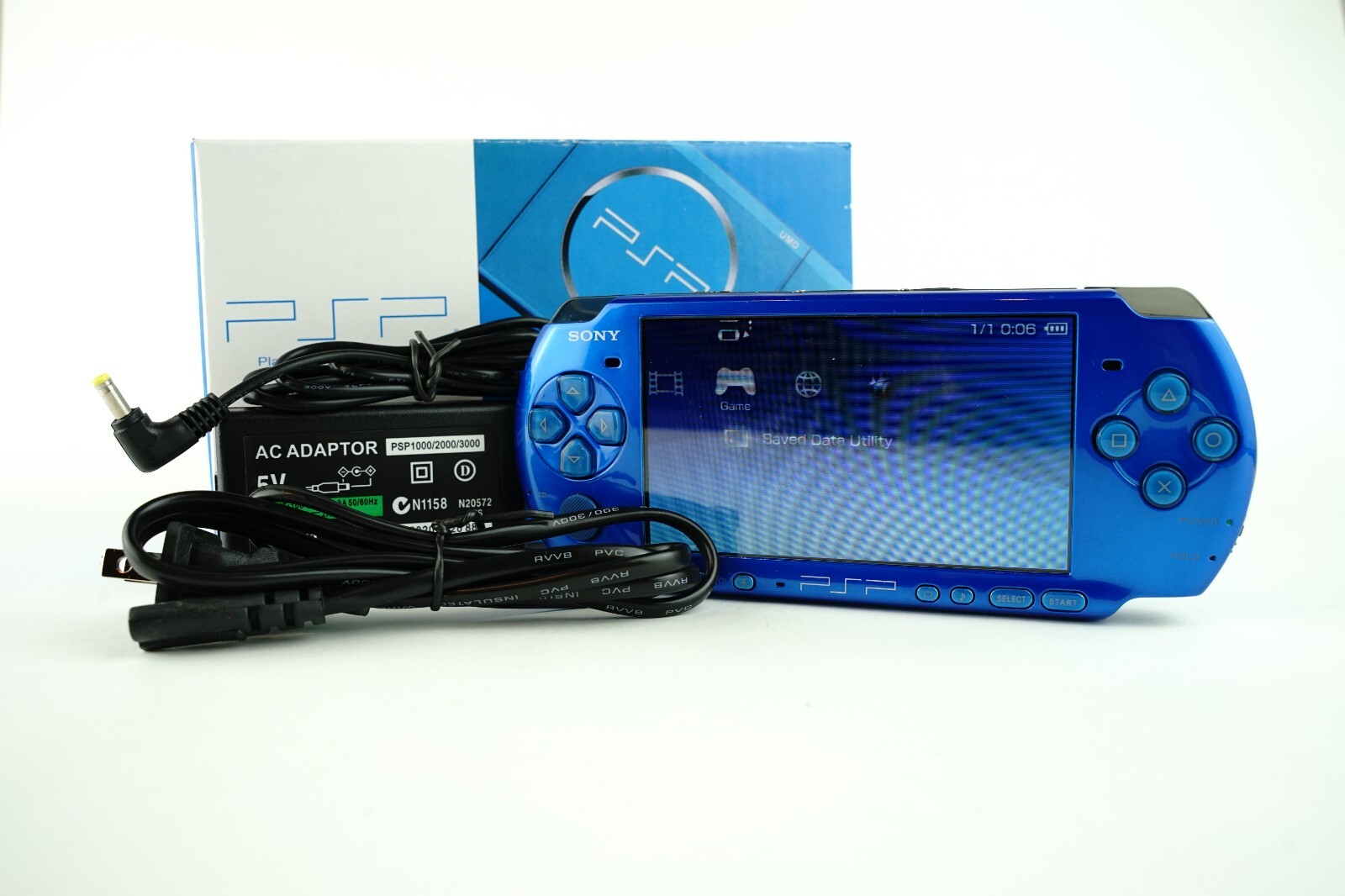 Sony PlayStation PSP 3000 | New Shell | Charger + Battery | Region Free | Box