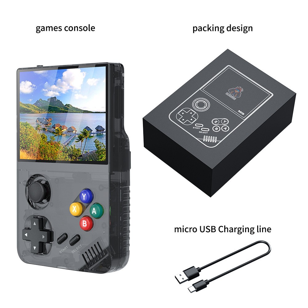 New Upgraded M19 Retro Handheld Game Console, 128GB Mini Video Game