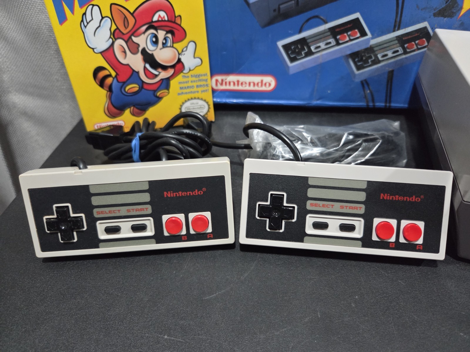 1992 Nintendo NES CHALLENGE SET In Box W/ Super MARIO Bros. 3 CIB NO Styrofoam