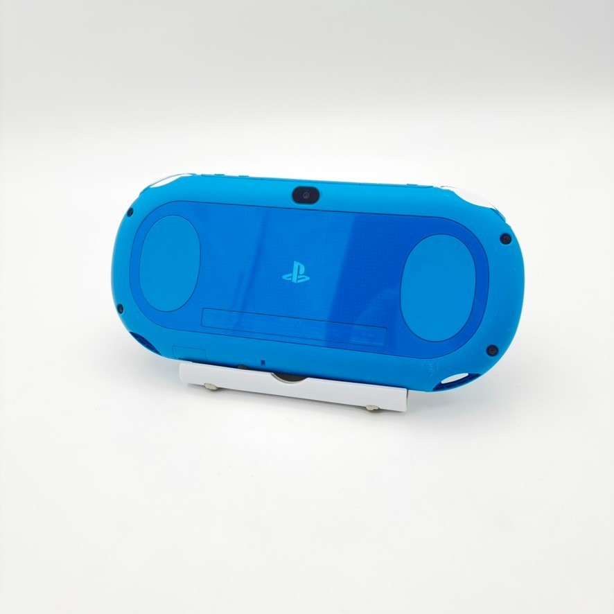 Sony PS Vita Console Aqua Blue Boxed Mint Condition PCH-2000 From Japan WI-FI