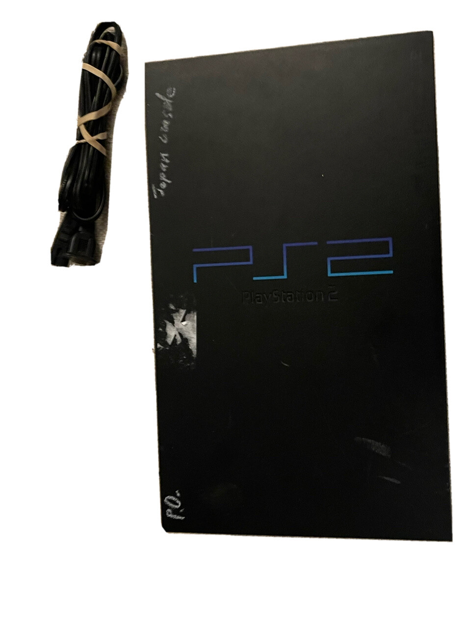 Sony PlayStation 2 Black Console (NTSC-J)